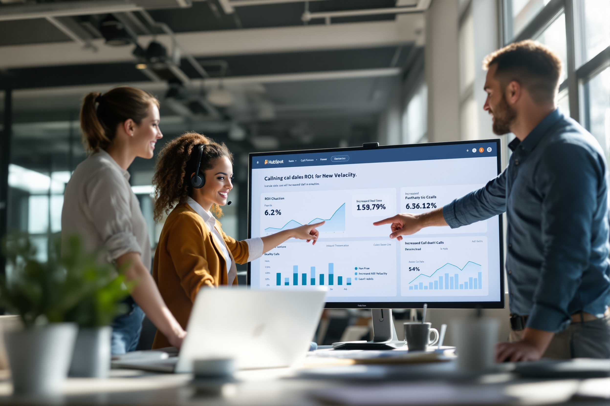 Vertriebsteam mit HubSpot‑Anrufanalysen zur Steigerung der Abschlussgeschwindigkeit Vertriebsteam mit HubSpot‑Anrufanalysen zur Steigerung der Abschlussgeschwindigkeit