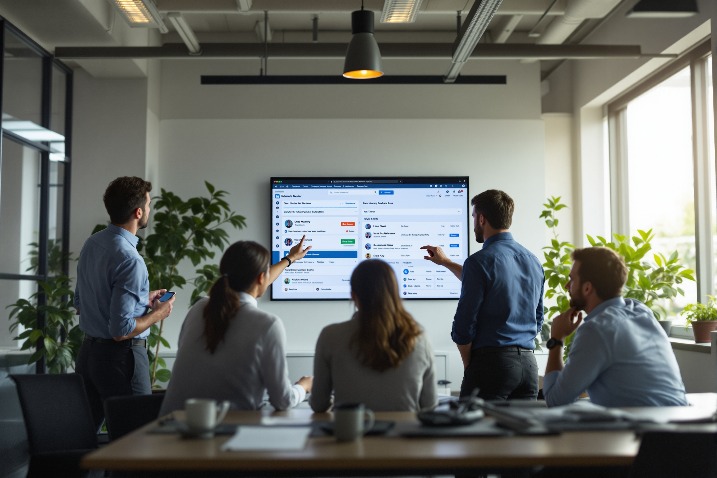 B2B‑Sales‑Team analysiert LinkedIn‑Automatisierungsdaten in HubSpot B2B‑Sales‑Team analysiert LinkedIn‑Automatisierungsdaten in HubSpot