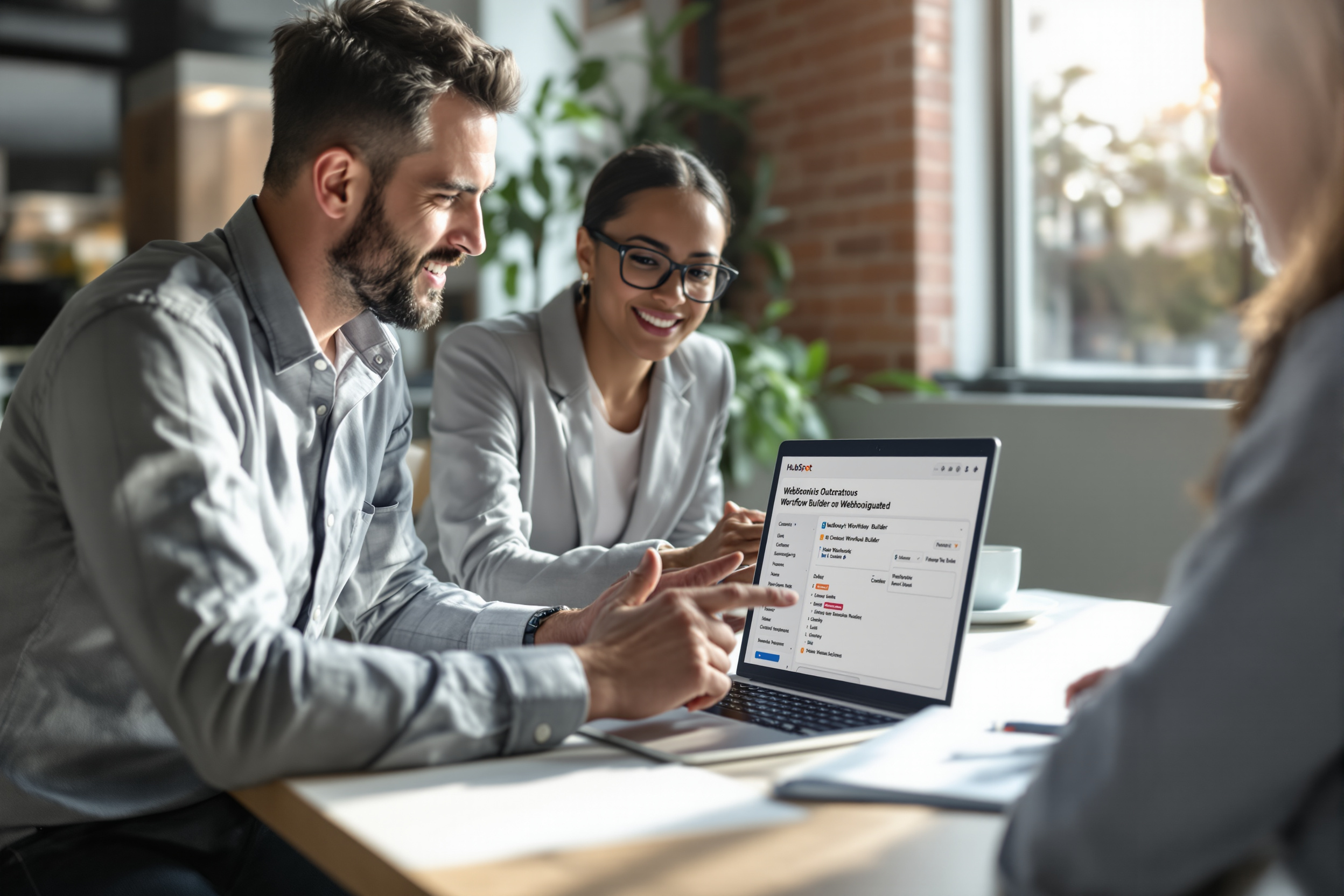 B2B‑Vertriebsprofis arbeiten an HubSpot‑Outreach‑Automatisierung mit Webhooks B2B‑Vertriebsprofis arbeiten an HubSpot‑Outreach‑Automatisierung mit Webhooks
